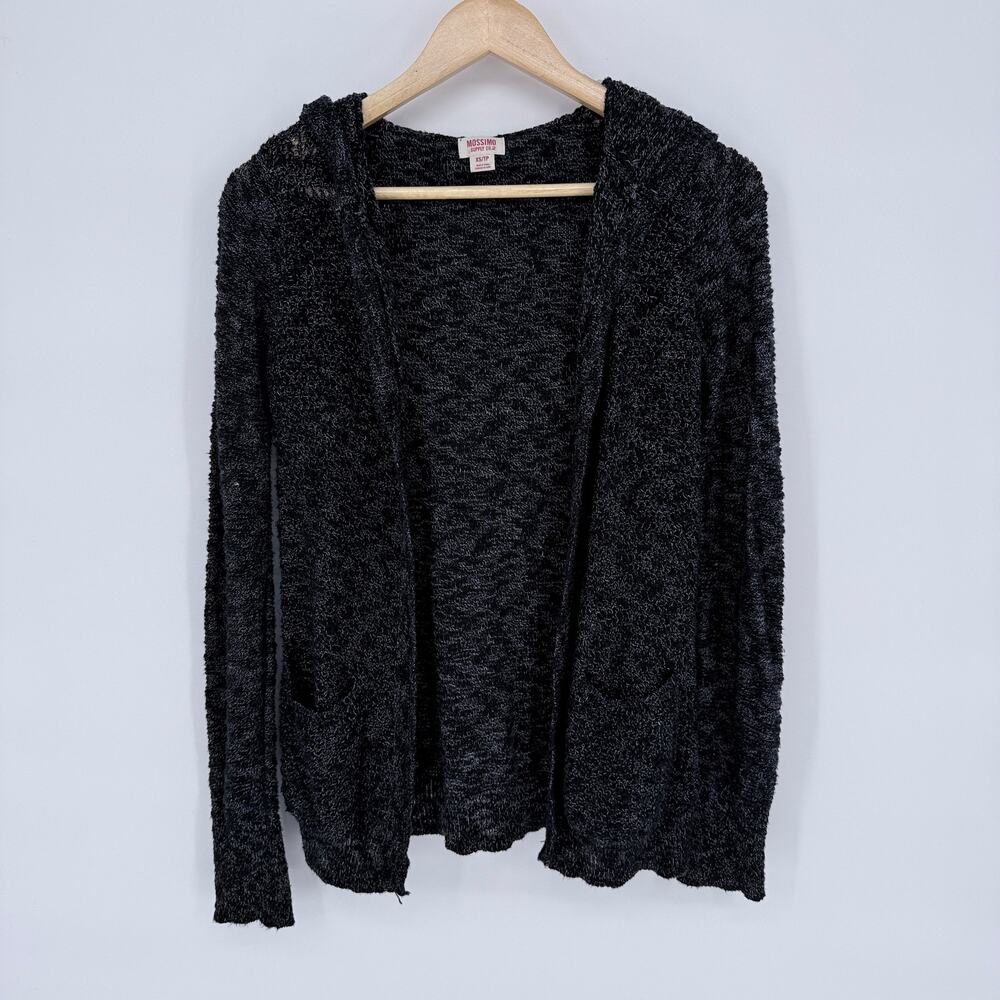 Mossimo Black Open Front Cardigan Size‎ M